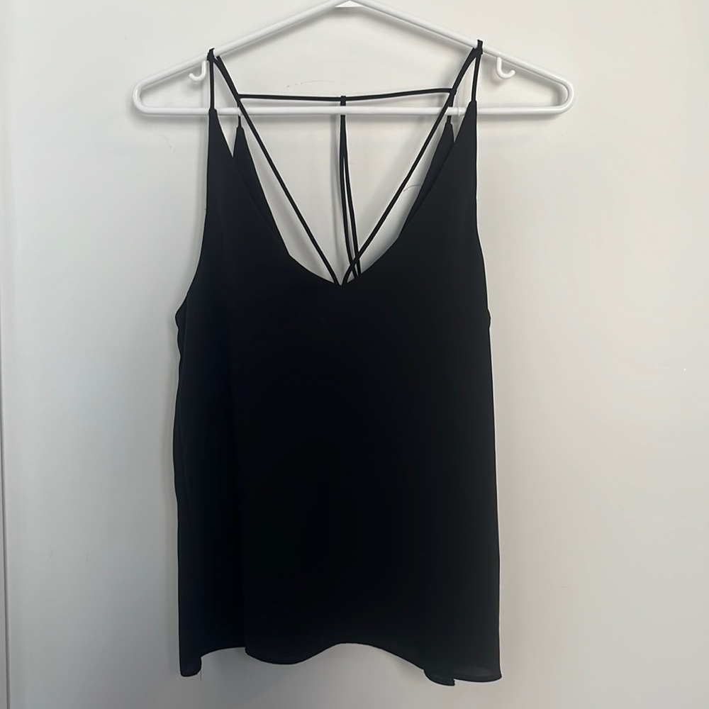 Black Strappy Tank